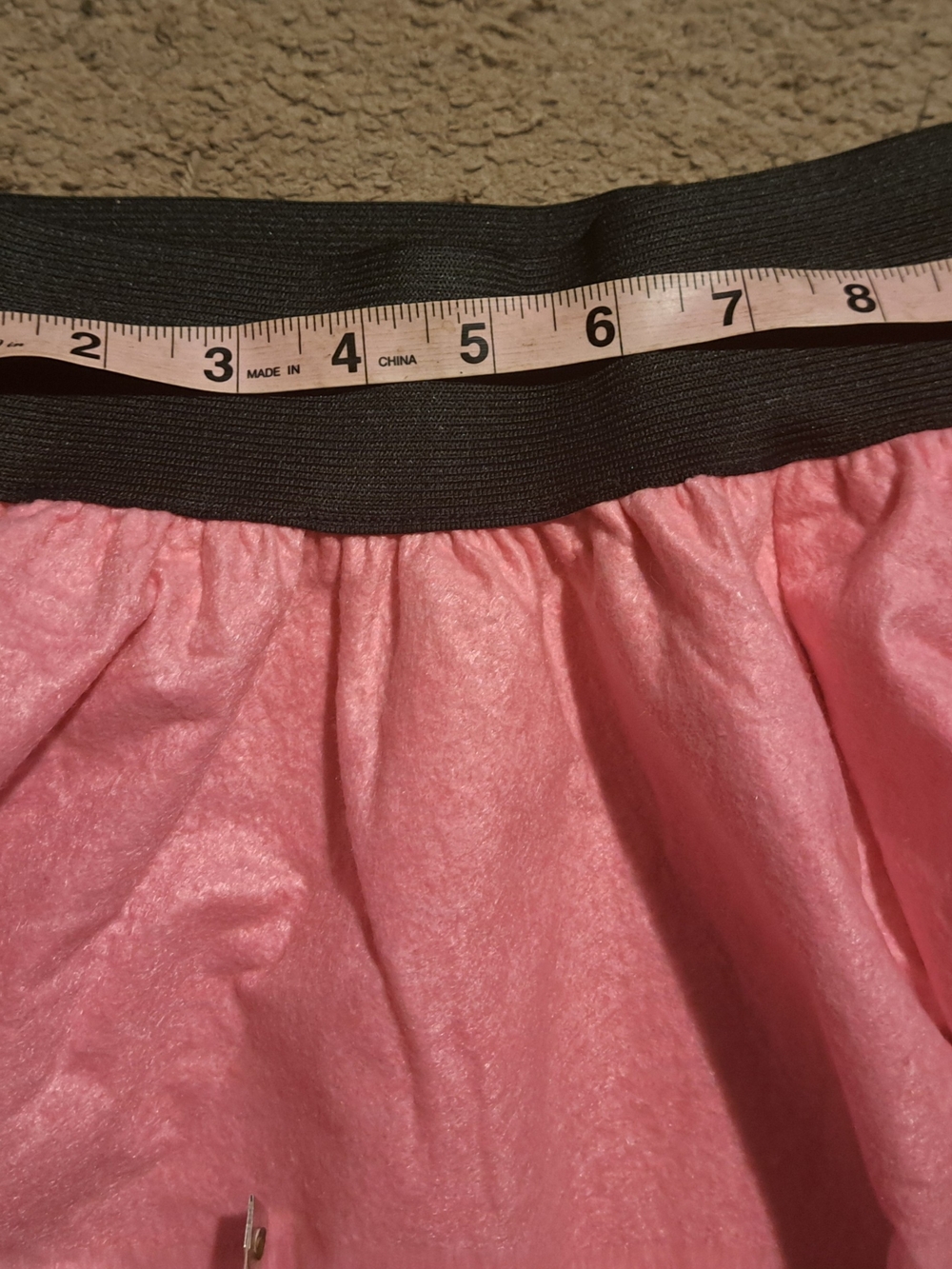 Pink Poodle A-Line Skirt with Black Waistband - Picture 3 of 6